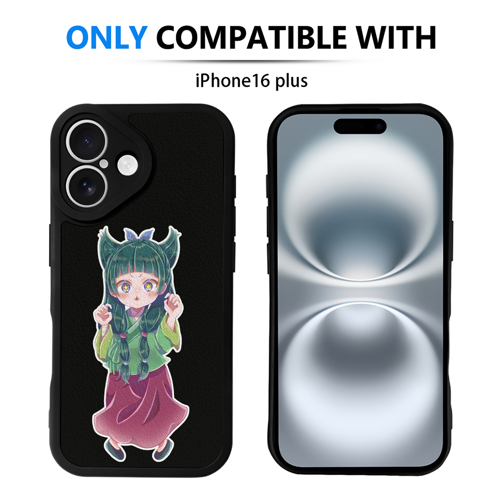 薬屋のひとりごと The Apothecary Diaries 【iPhone 16シリーズ対応】シリコンスマホケース（レザー調） 材質：シリコン